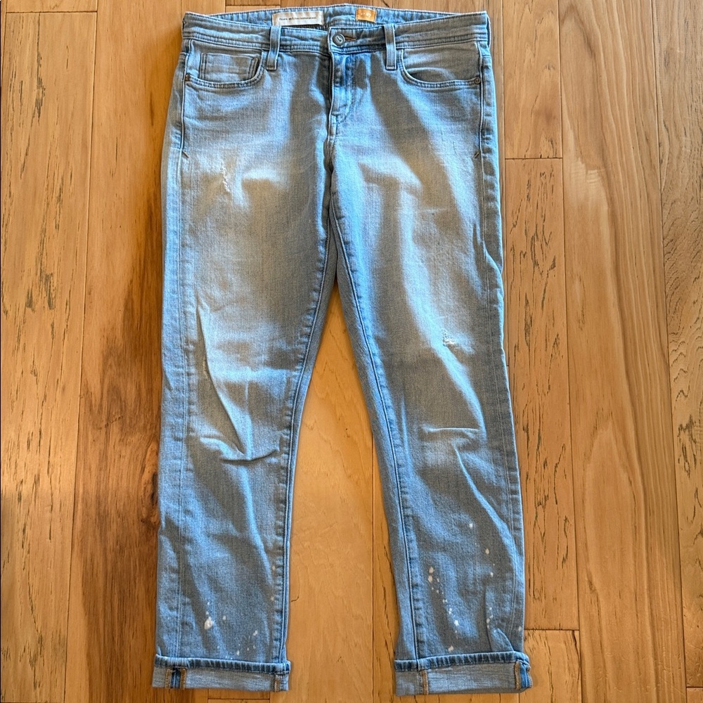Pilcro Blue Distressed Jeans